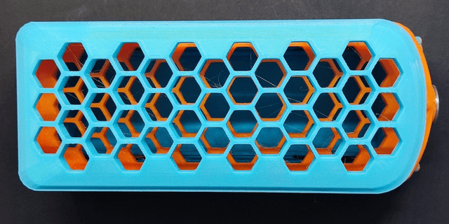 Combi VW Orange & bleu - Organisateur de bureau