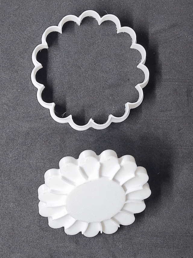 Cookie cutter fleur