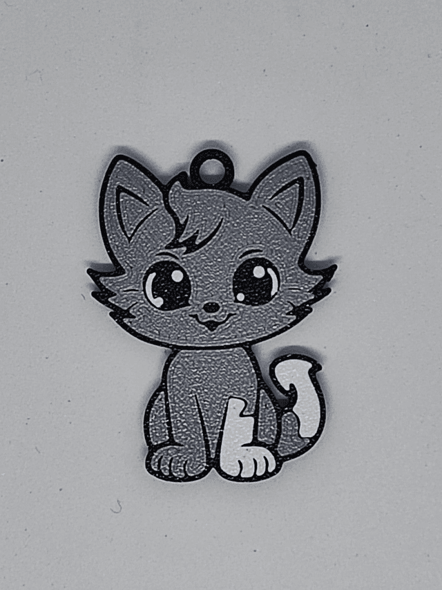 Porte clé petit chat