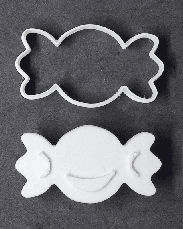 Cookie cutter bonbon